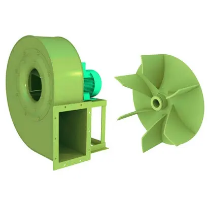 พัดลมโบลเวอร์ EuroVent รุ่น CA (Open Blade Direct drive) — แหล่งอ้างอิง TN Metalworks