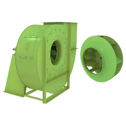 พัดลมโบลเวอร์ EuroVent รุ่น MNb Model(Backward Curve Belt Drive) — แหล่งอ้างอิง TN Metalworks