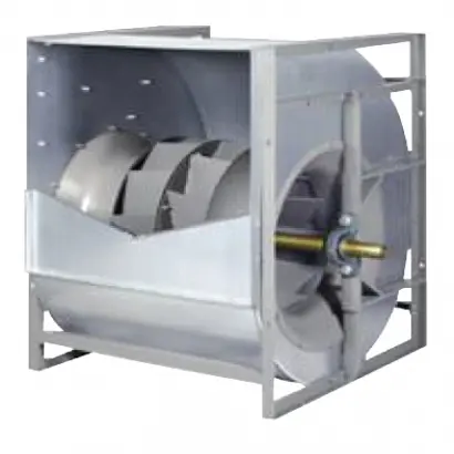 พัดลมโบลเวอร์ EuroVent รุ่น DBB Model (Double Backward Belt Drive) — แหล่งอ้างอิง TN Metalworks