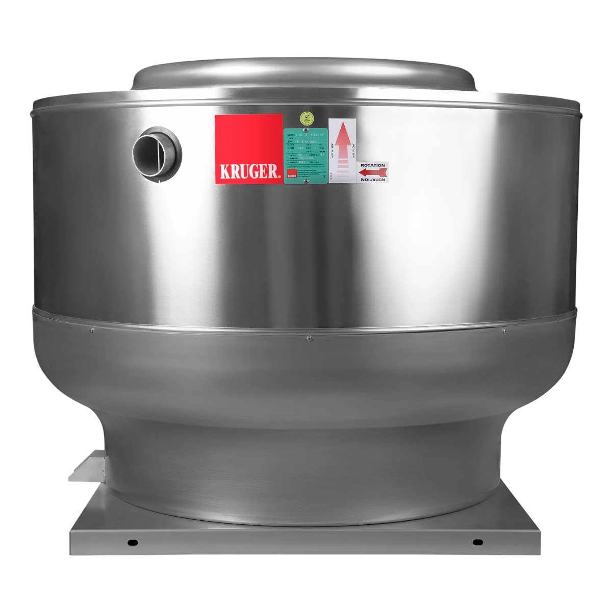 RCU Series - Belt/Direct Driven Centrifugal Type — Kruger Fan