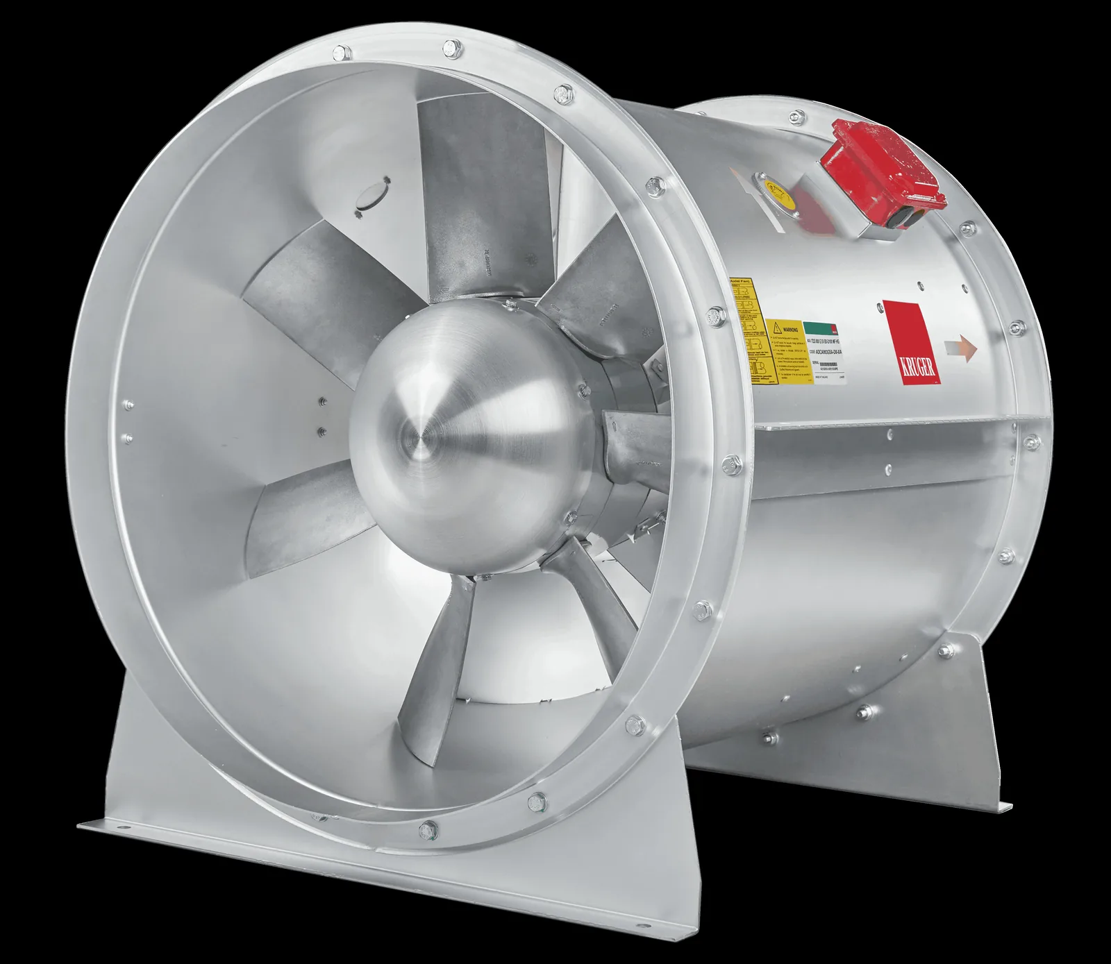TDD Series - Vane Axial Flow Fan - Direct Driven Type — Kruger Fan