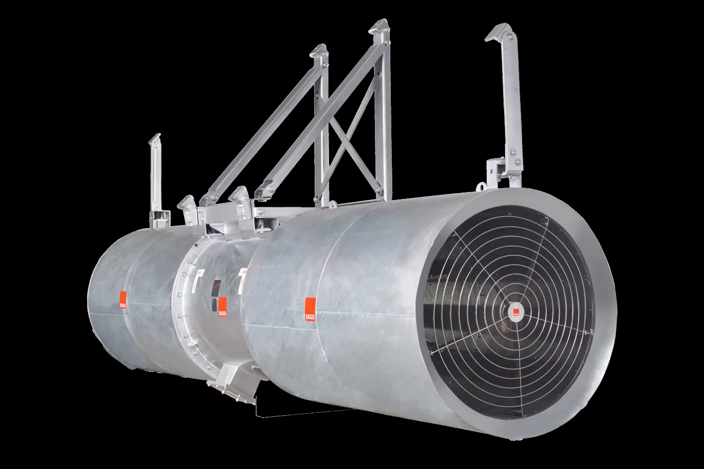 TRC Series - Direct Drive Reversible Vane Axial Fan — Kruger Fan