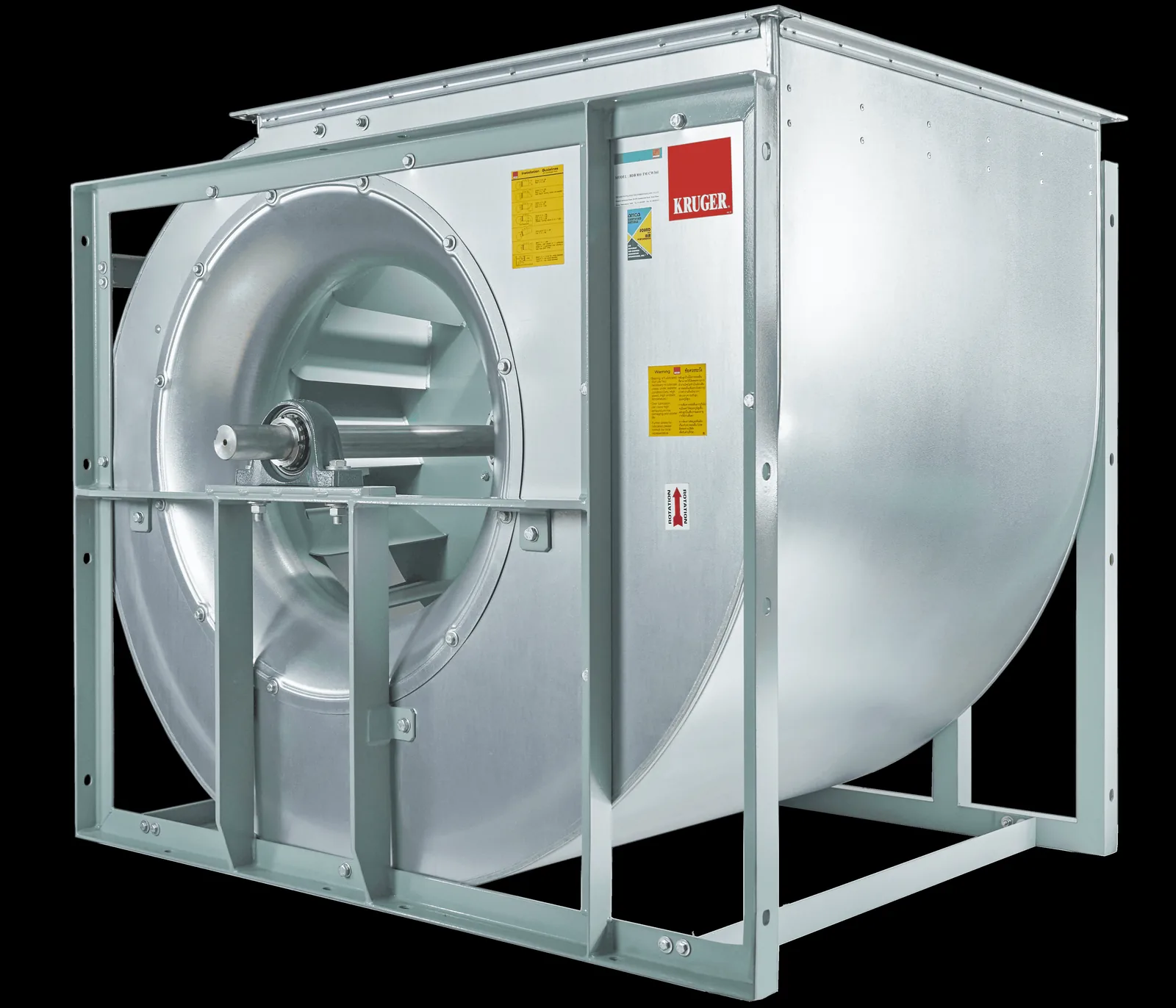 ADA Series - Double Inlet Centrifugal Fans - Airfoil Wheels — Kruger Fan