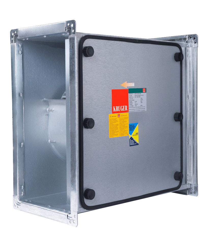 eCSD - ECOWATT EC single inlet centrifugal inline cabinet fan — Kruger Fan