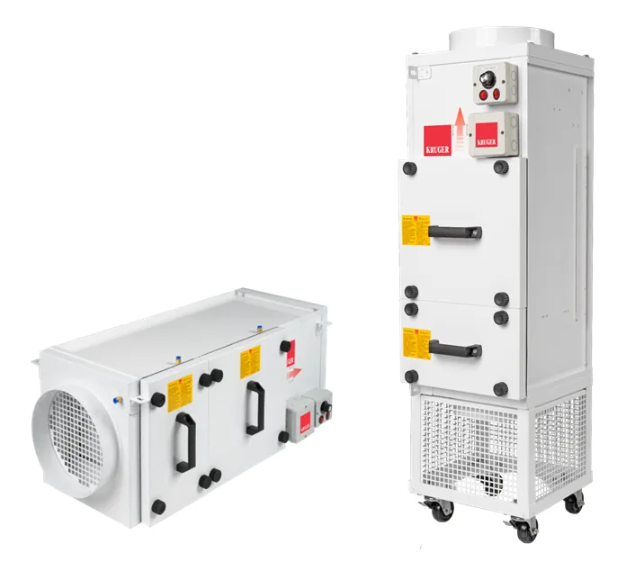 MXC Bifurcated Series - Direct Driven Centrifugal Mixed Flow Fan — Kruger Fan